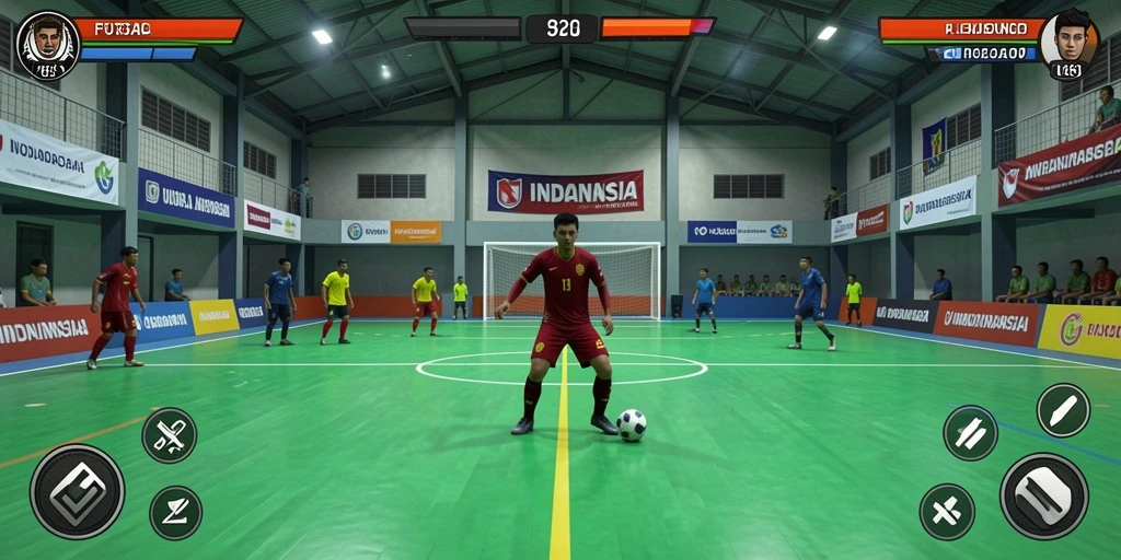 Tampilan grafis yang menakjubkan dari permainan slot.