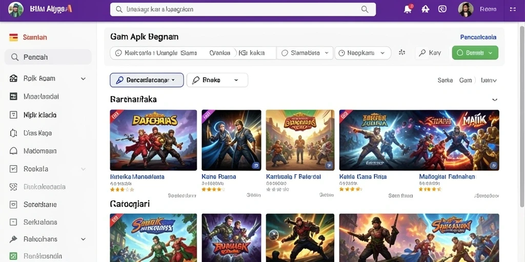 Tampilan menarik dengan antarmuka yang ramah pengguna.