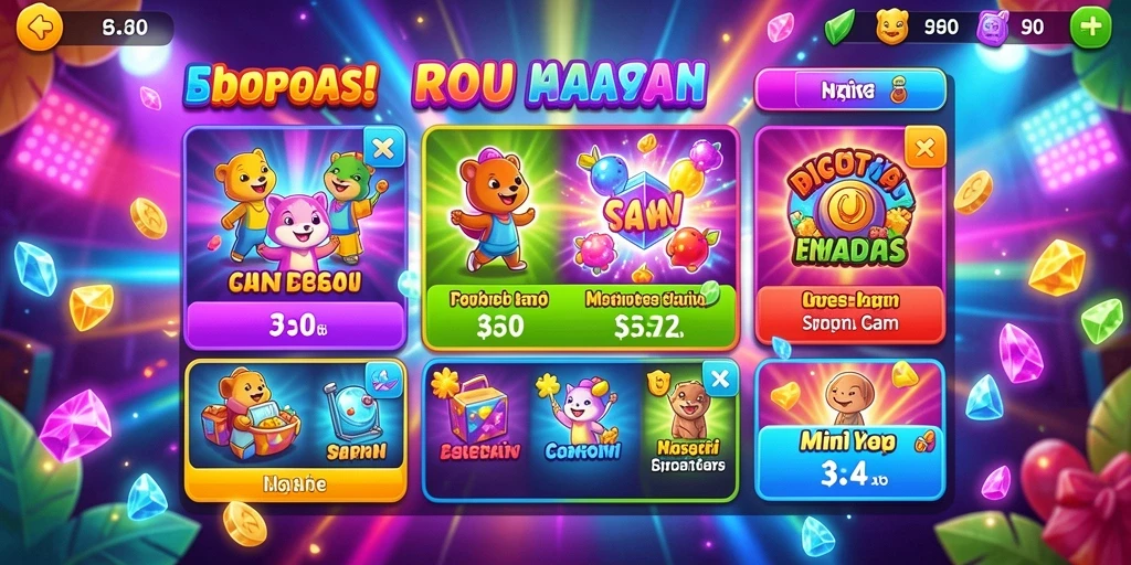 Tampilan antarmuka yang eye-catching dan user-friendly.